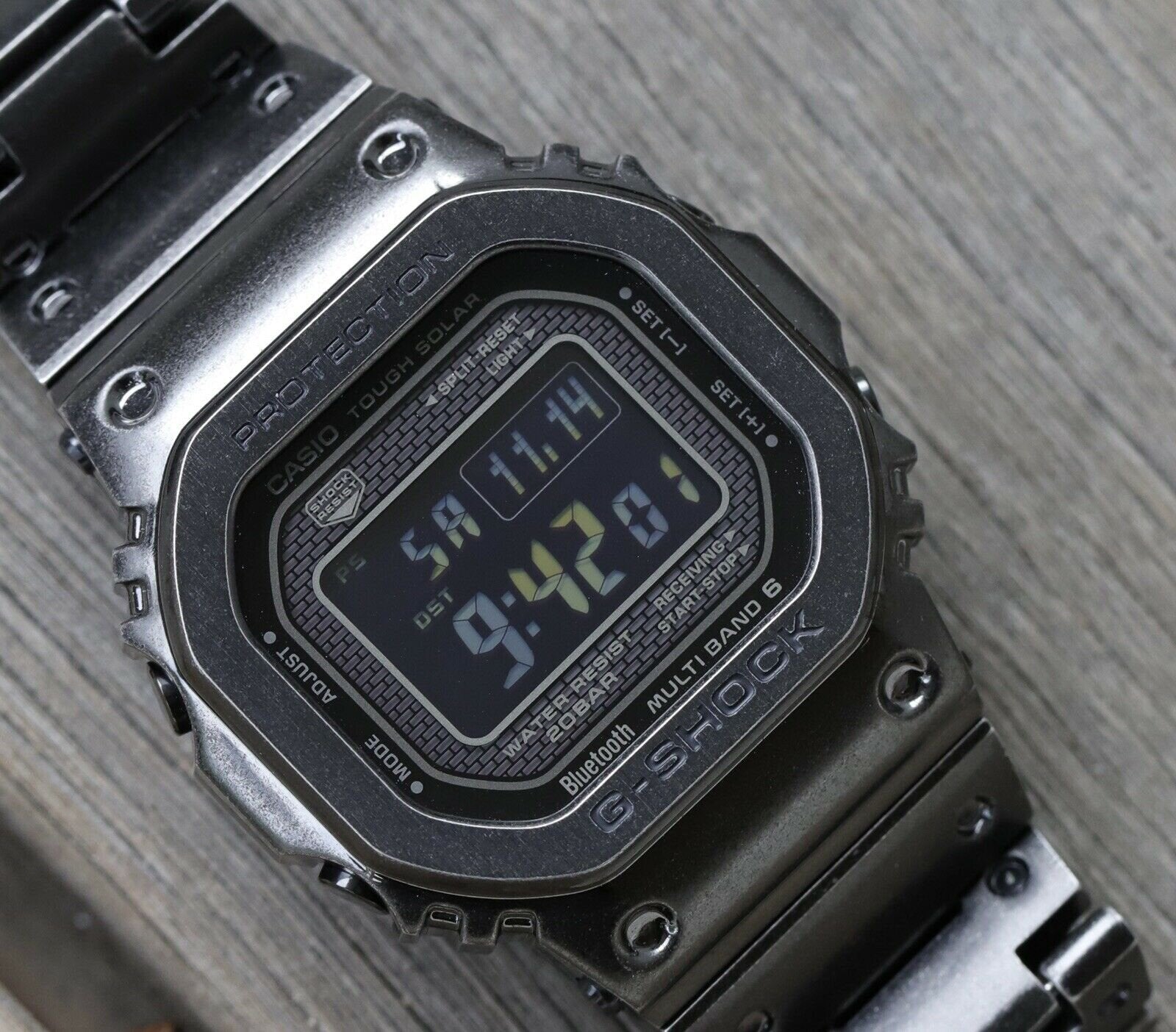 G shock aged steel sales