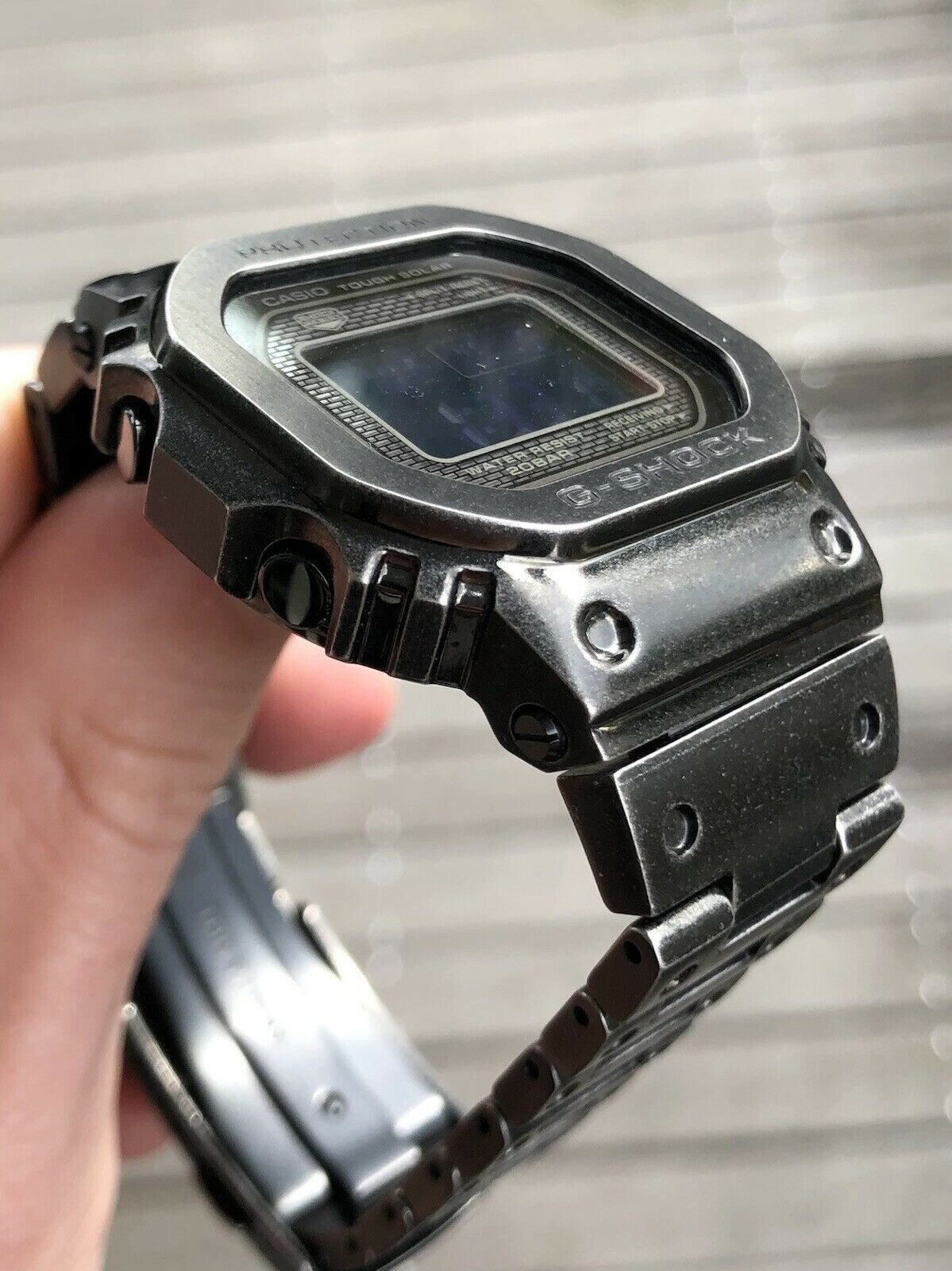Casio GMW B5000V 1 IP Aged Metal Full Metal G Shock Watch Vault Australia
