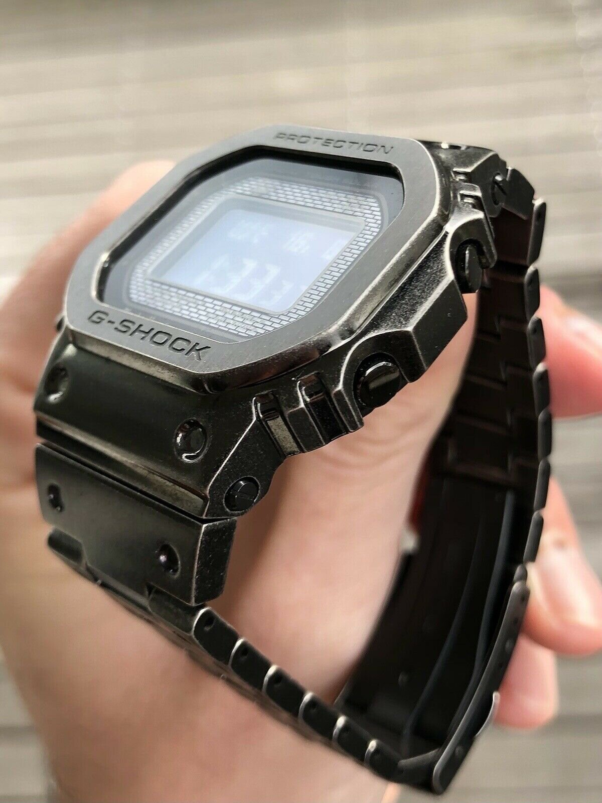 G shock full 2025 metal aged ip