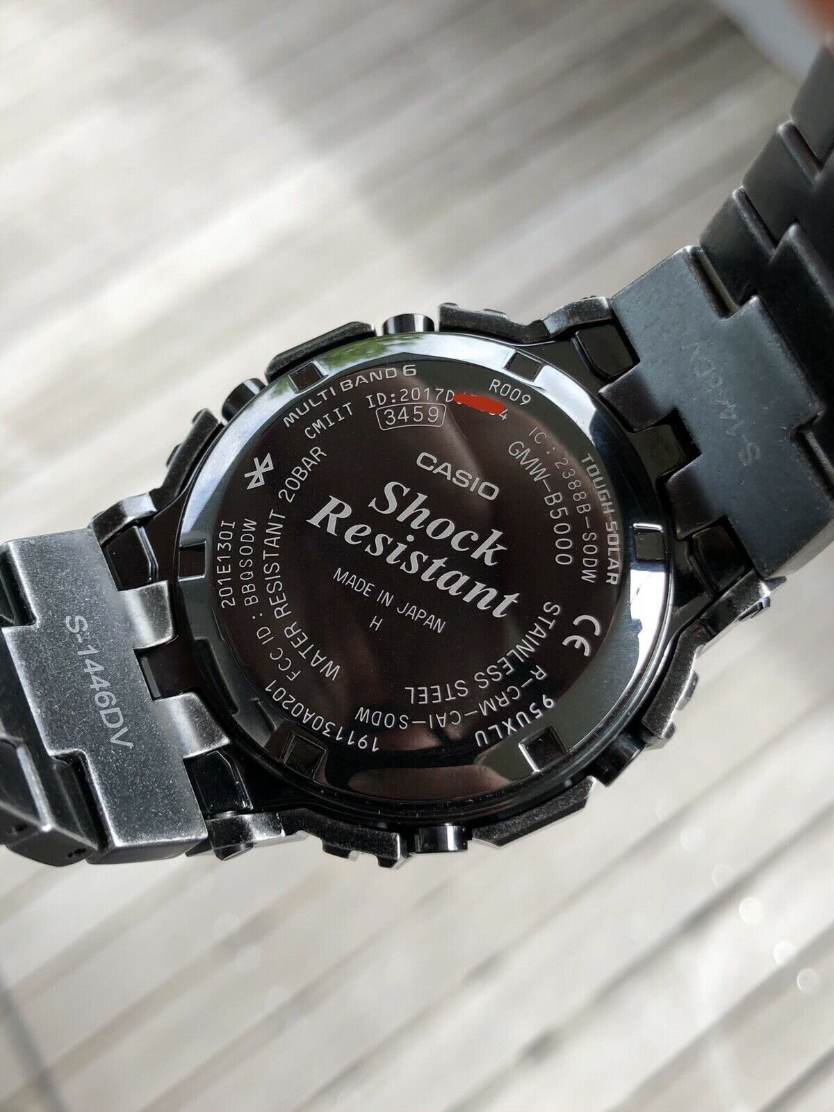 Casio GMW B5000V 1 IP Aged Metal Full Metal G Shock Watch Vault Australia