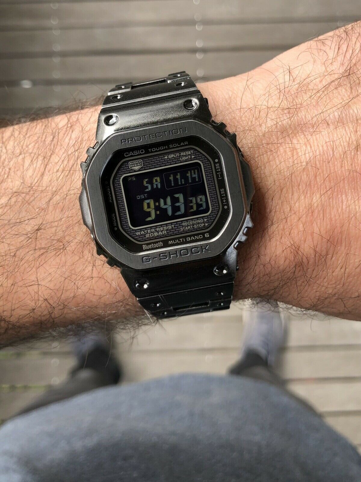 Casio GMW B5000V 1 IP Aged Metal Full Metal G Shock Watch Vault