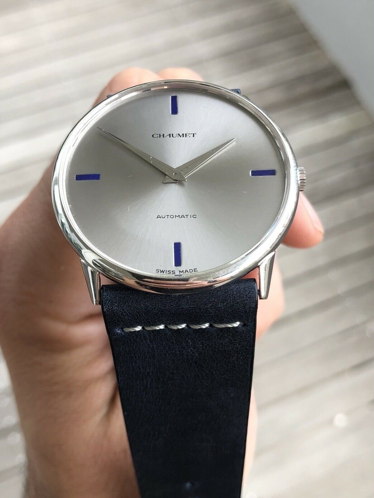 Chaumet 442 Jumbo White Gold watch - 1990