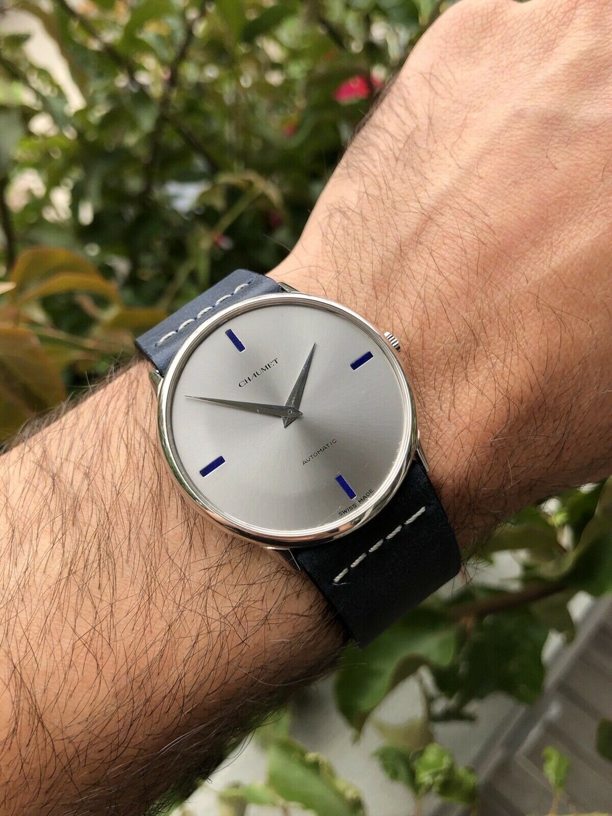 Chaumet 442 Jumbo White Gold watch - 1990