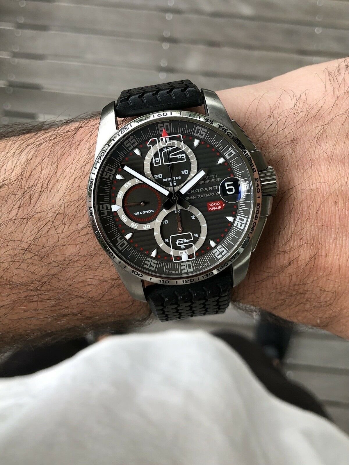 Chopard Mille Miglia GT XL Chronograph LE Titanium 168459-3005 – 2014