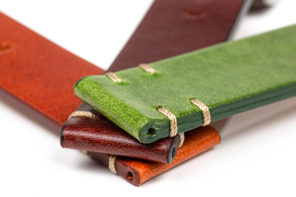 Green ColaReb Siracusa Watch Strap