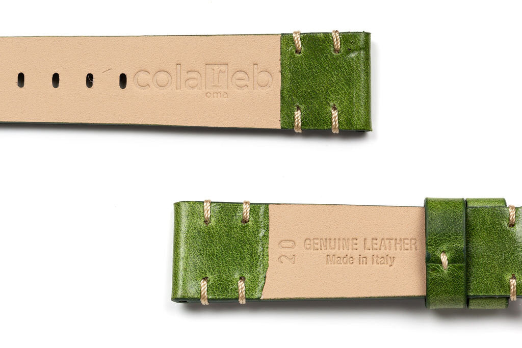 Green ColaReb Siracusa Watch Strap