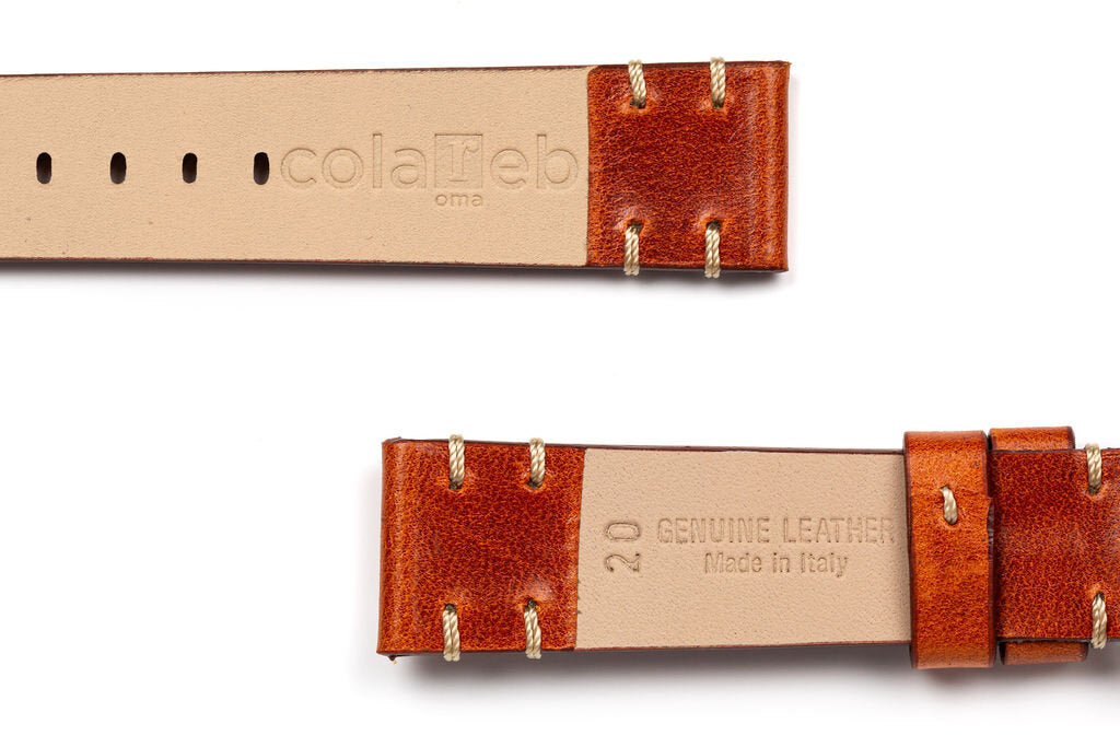 Rust ColaReb Siracusa Watch Strap