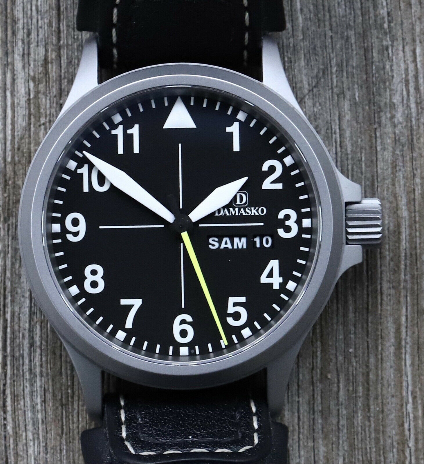 Damasko DA36 Automatic 40mm Black Dial