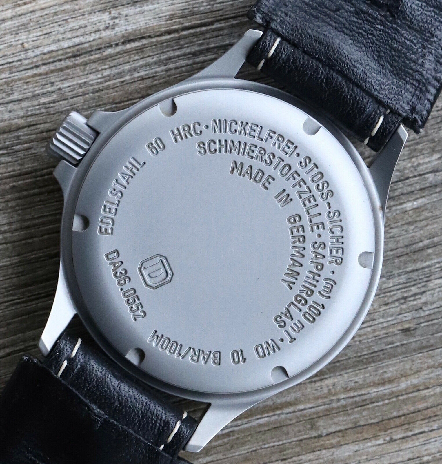 Damasko DA36 Automatic 40mm Black Dial