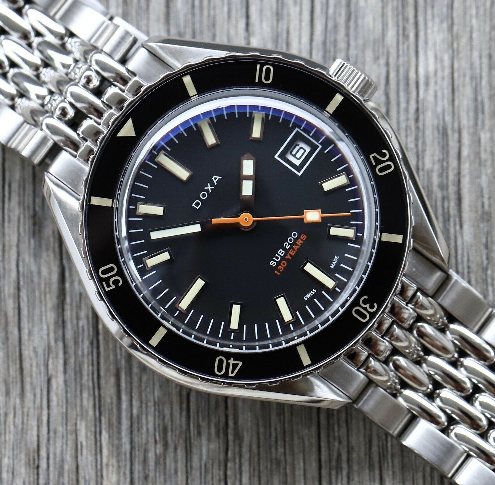 Doxa Sharkhunter Sub 200 130th Anniversary LE 2019 Watch Vault Australia