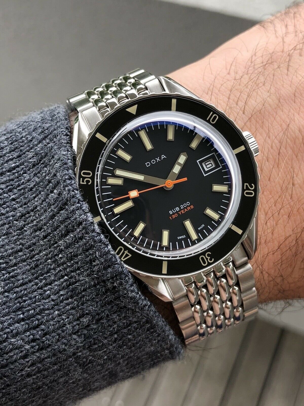 Doxa sub 200 130th anniversary on sale