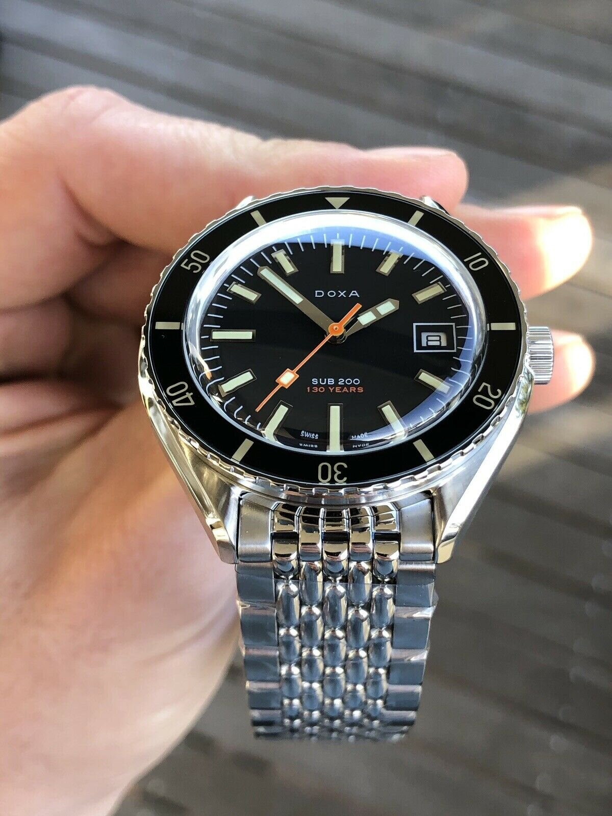 Doxa Sharkhunter Sub 200 130th Anniversary LE - Brand new