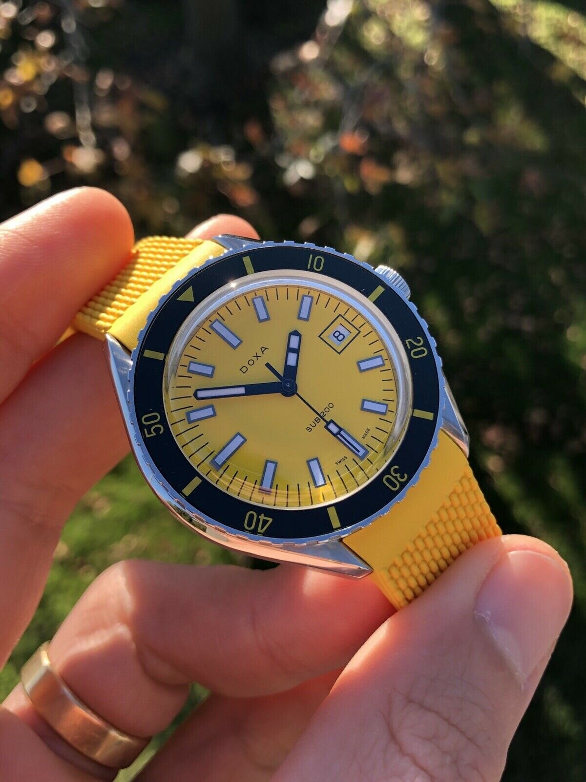 Doxa Sharkhunter Sub 200 Yellow - 2020