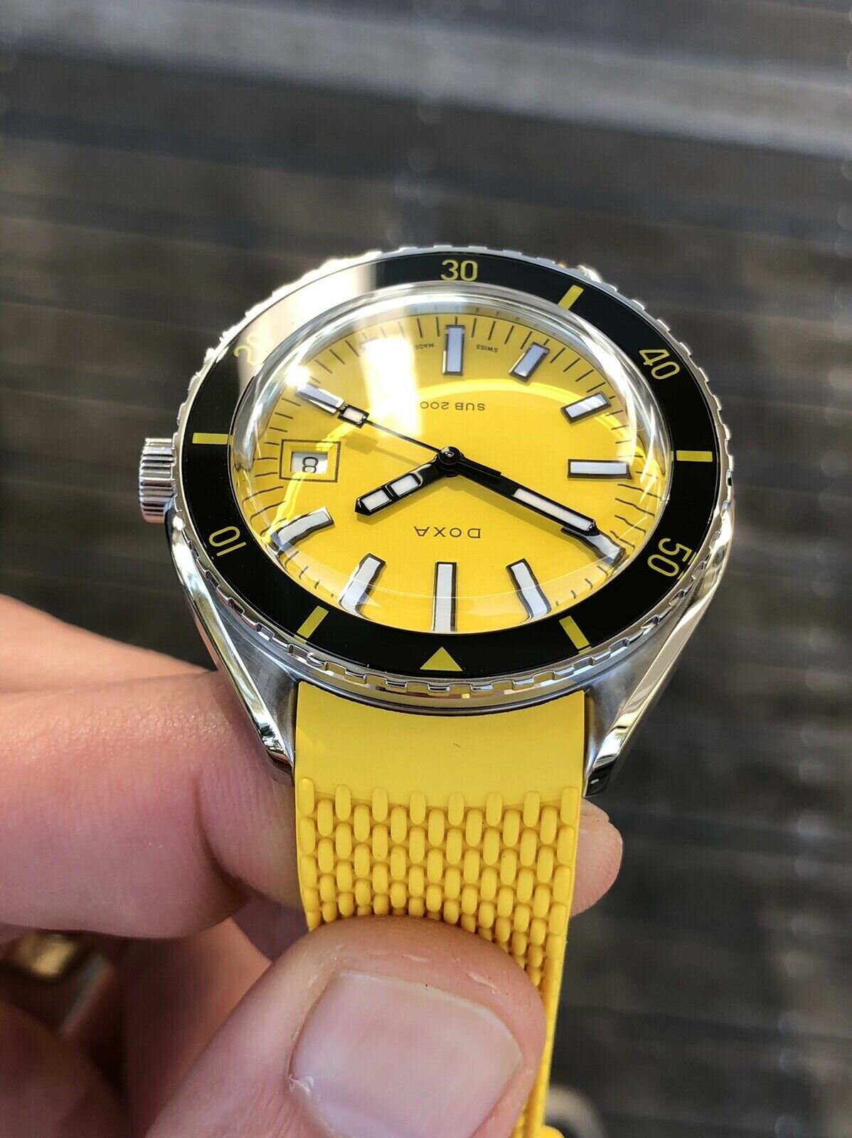 Doxa Sharkhunter Sub 200 Yellow - 2020