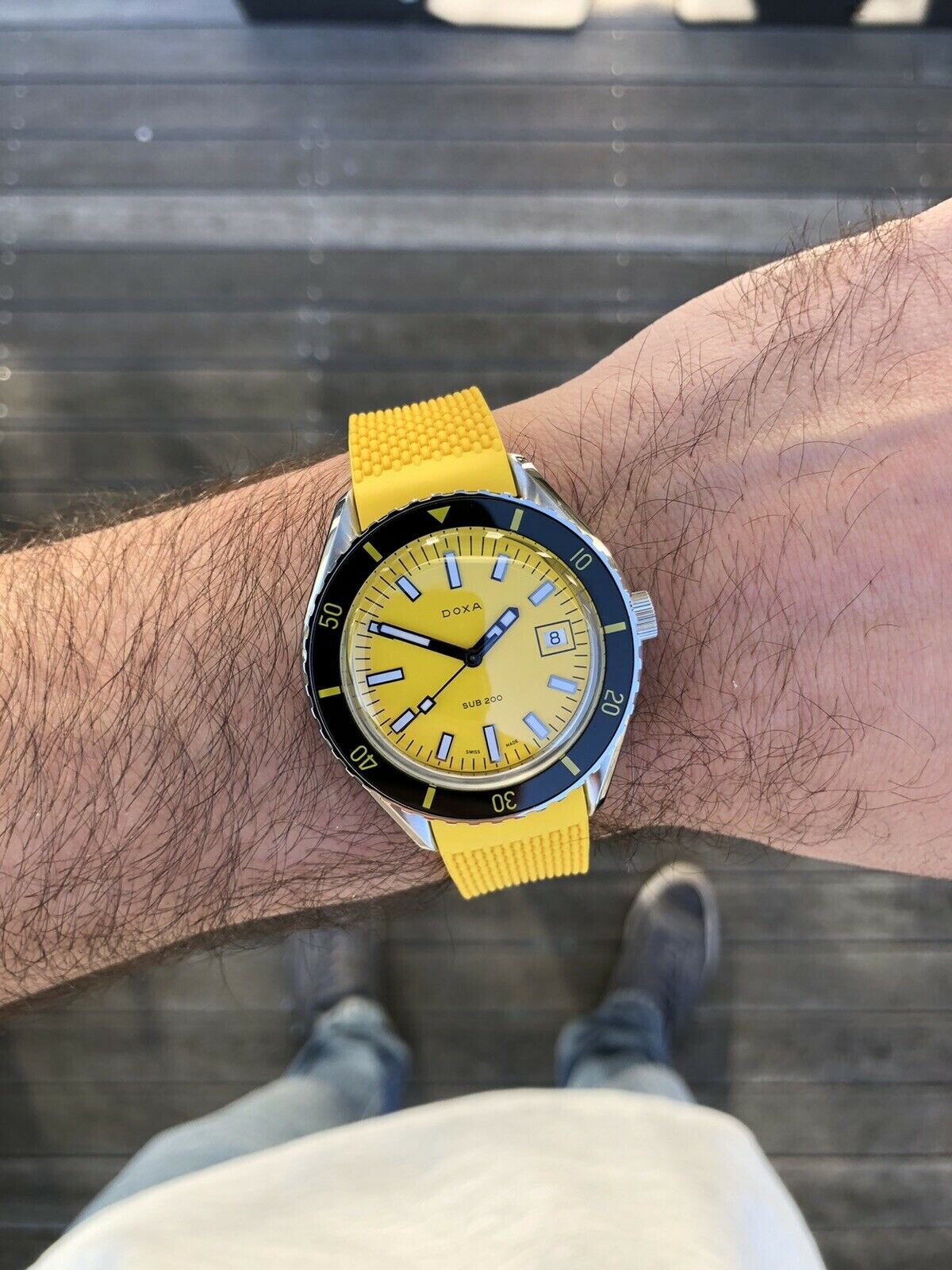 Doxa Sharkhunter Sub 200 Yellow - 2020