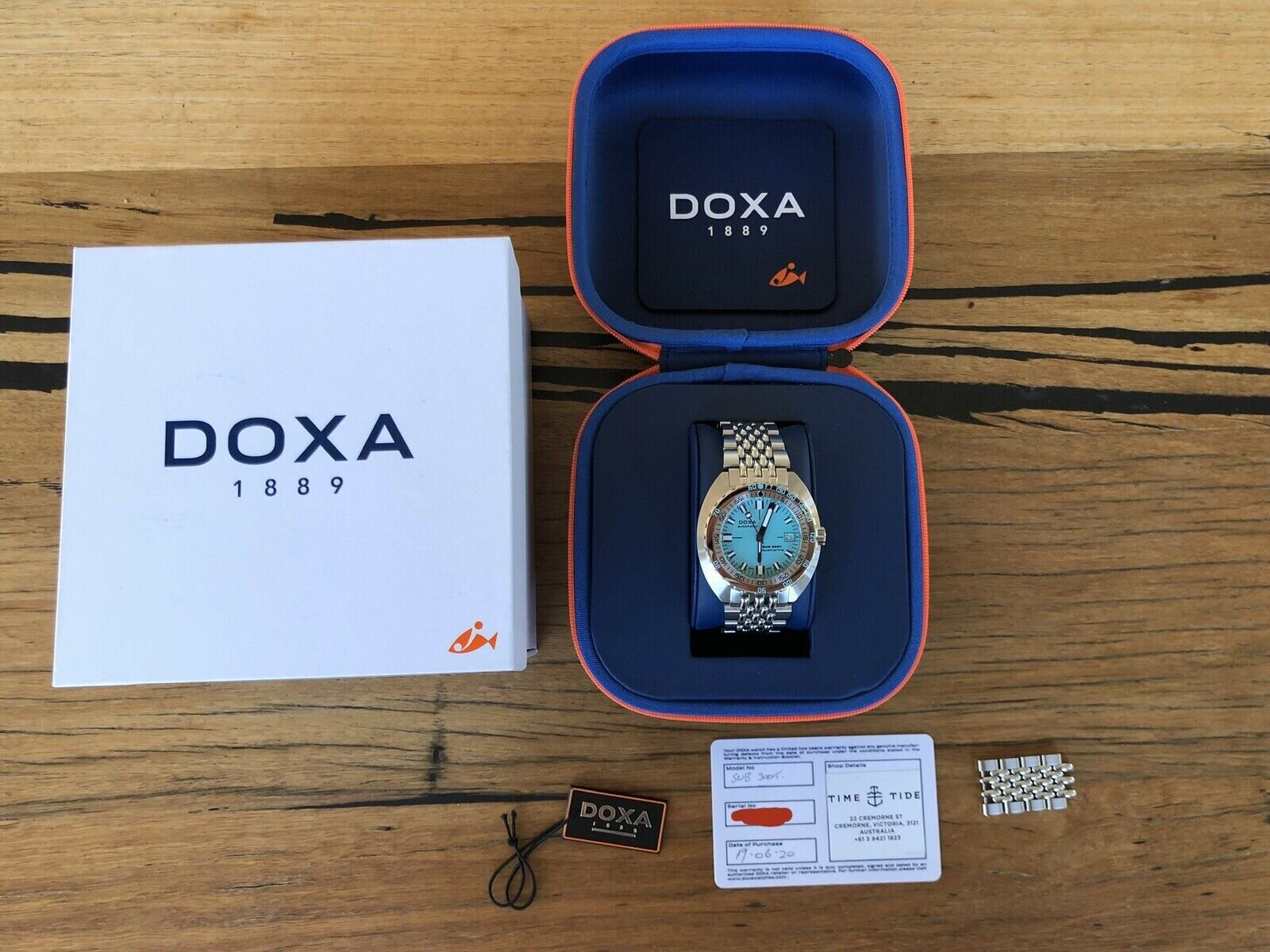 Doxa Sub 300T Aquamarine - 2020