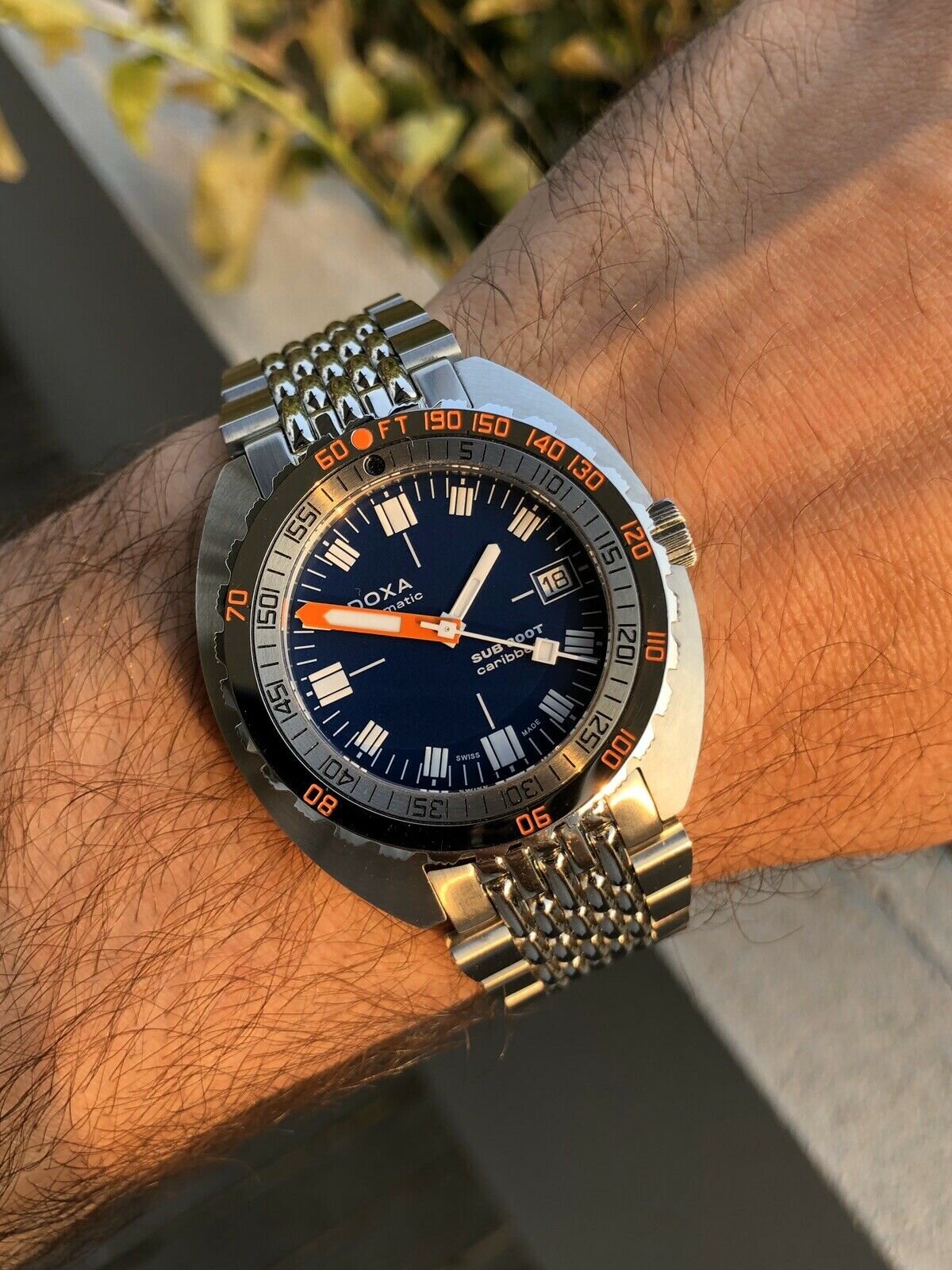 Doxa Sub 300T Caribbean Blue Dial 2019 Watch Vault Australia