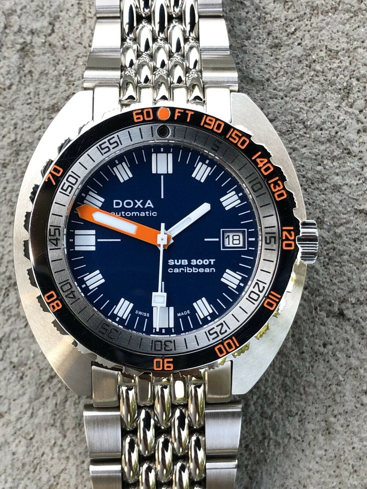 Doxa Sub 300T Caribbean Blue Dial - 2019
