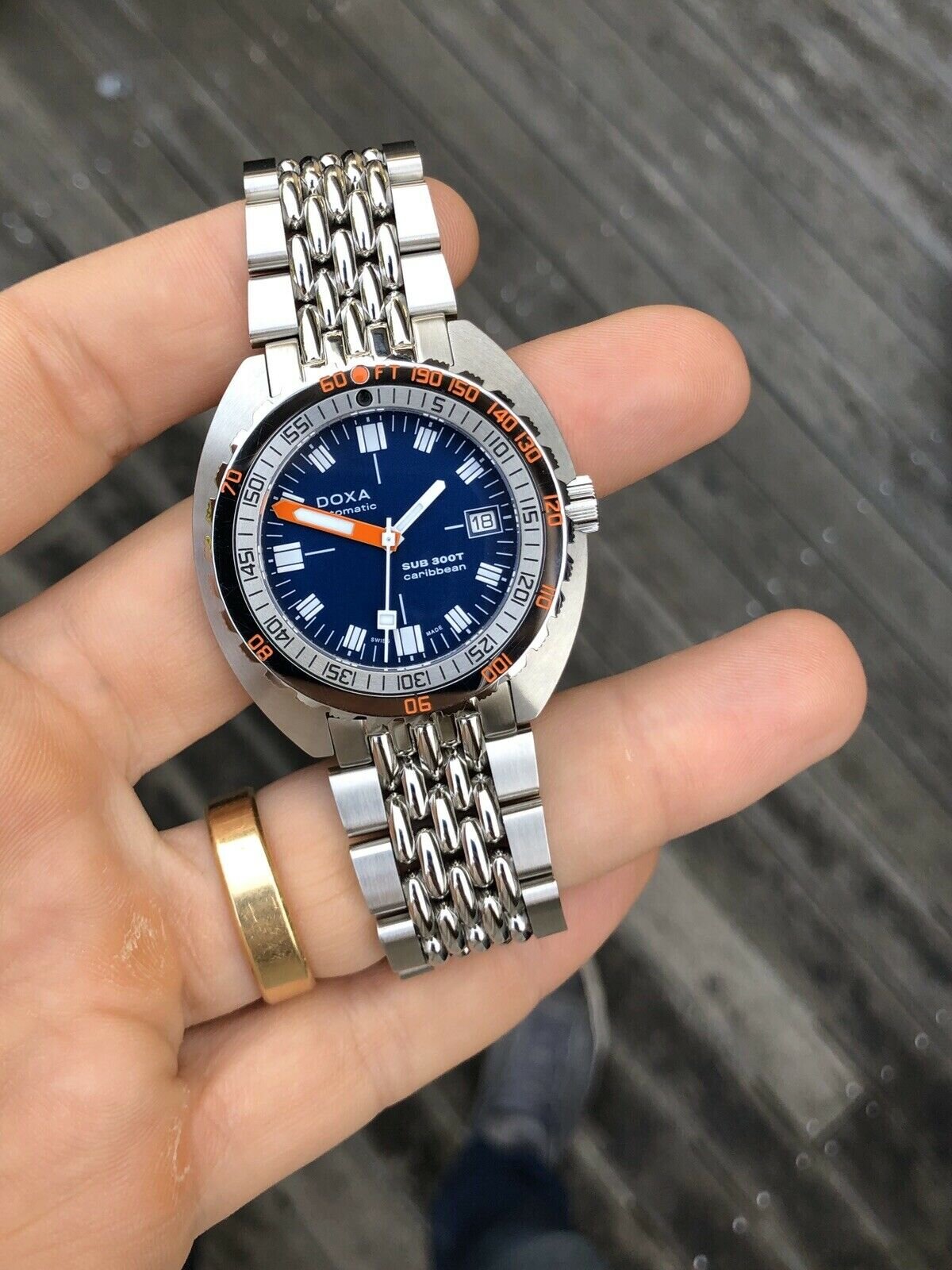 Doxa Sub 300T Caribbean Blue Dial - 2019