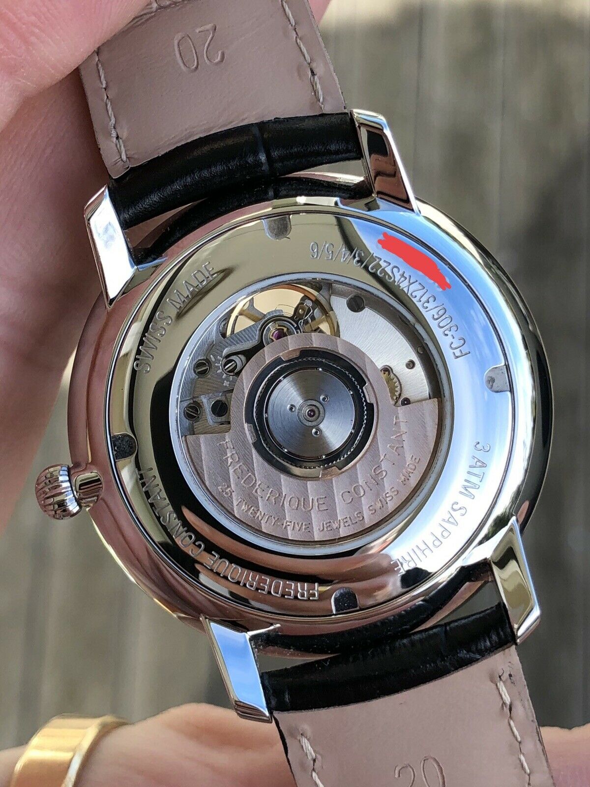 Frederique constant slimline heartbeat top