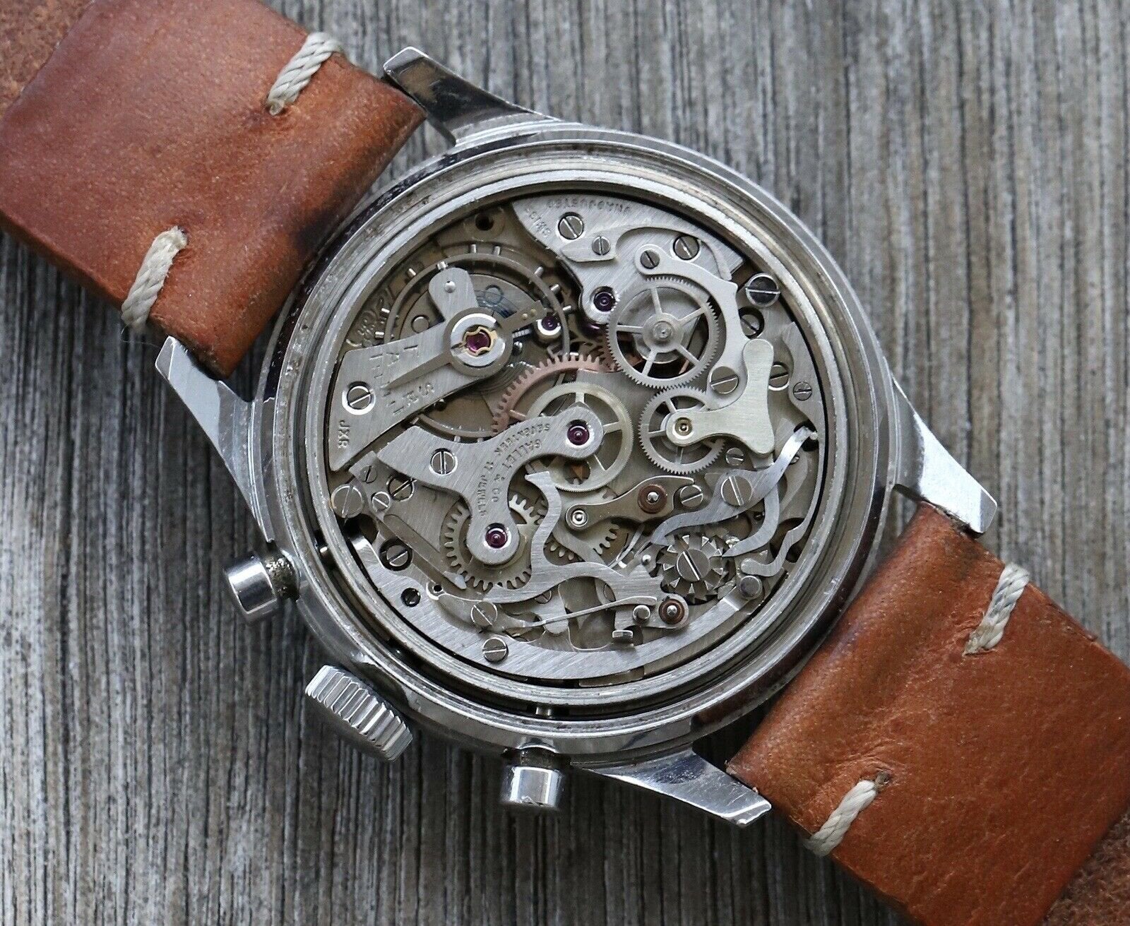 Gallet MultiChron 12HR Valjoux 72 Chronograph