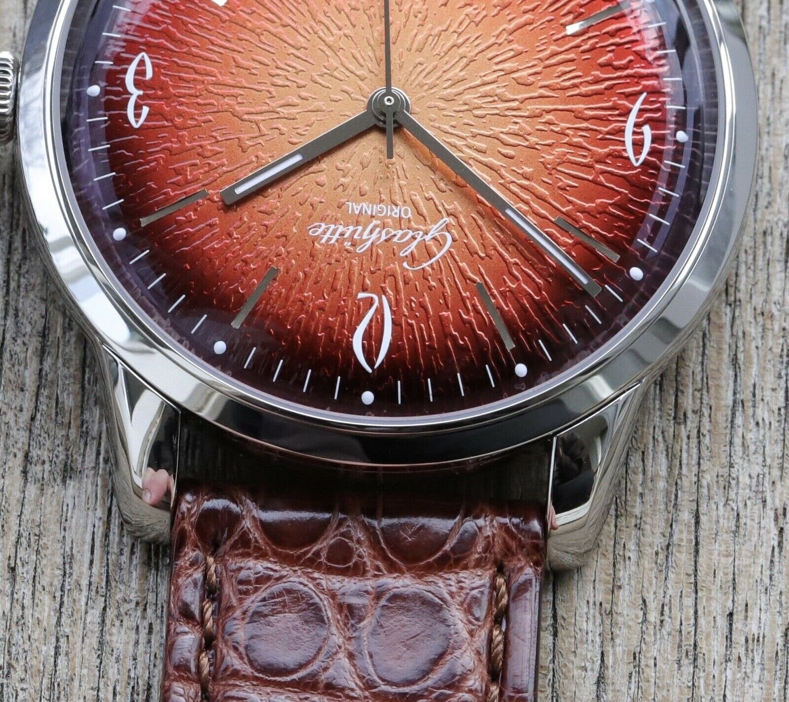 Glashutte sixties orange on sale