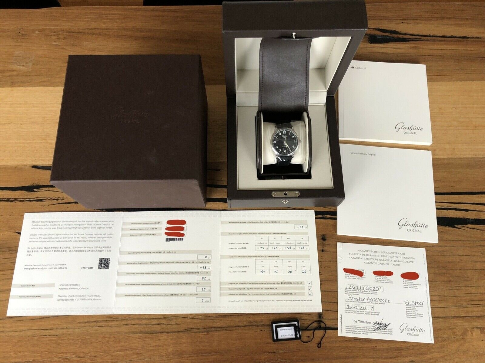 Glashutte Original Senator Excellence 1-36-01-03-02-01 - 2017