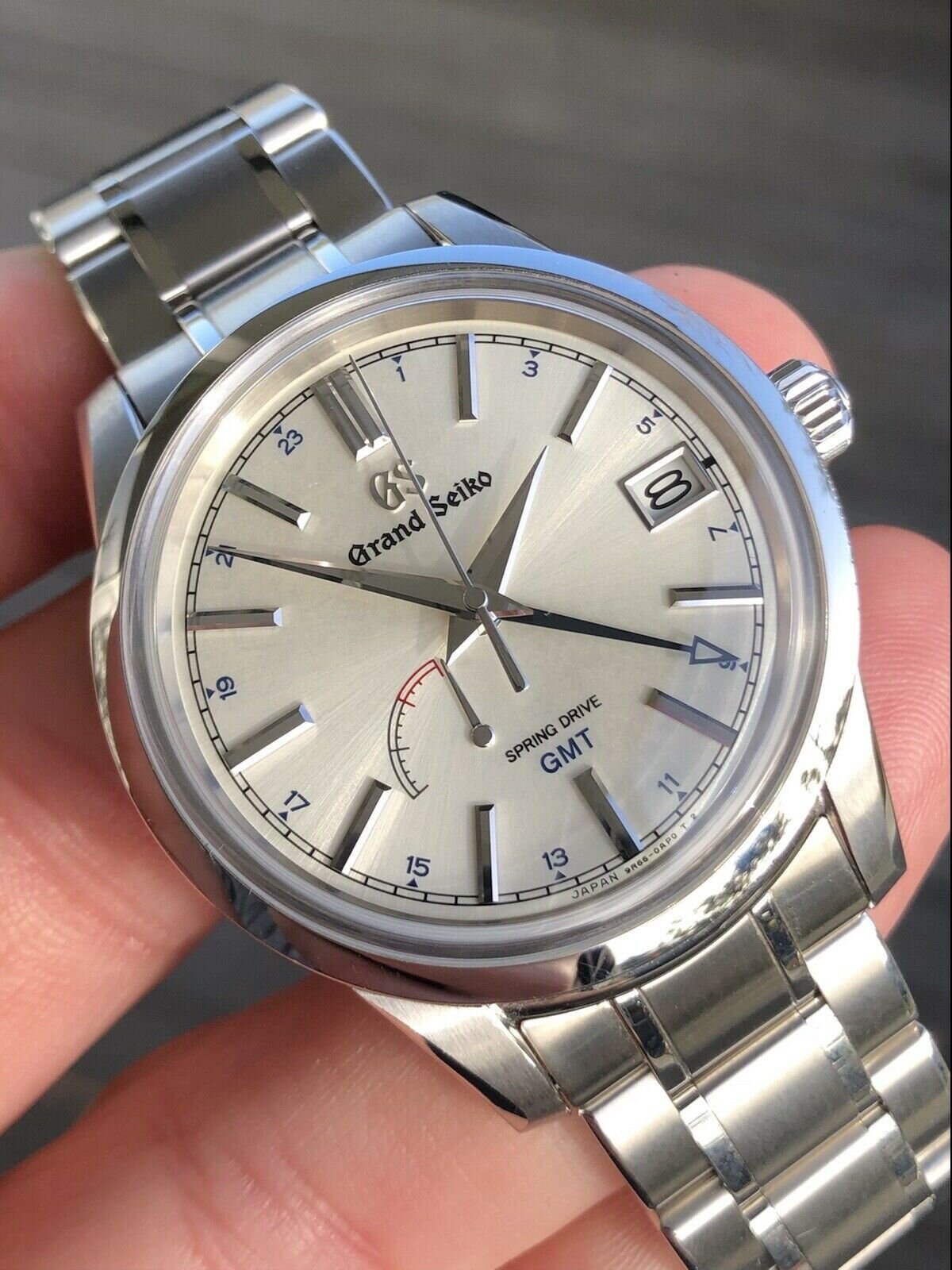 Grand Seiko Elegance Spring Drive GMT SBGE225