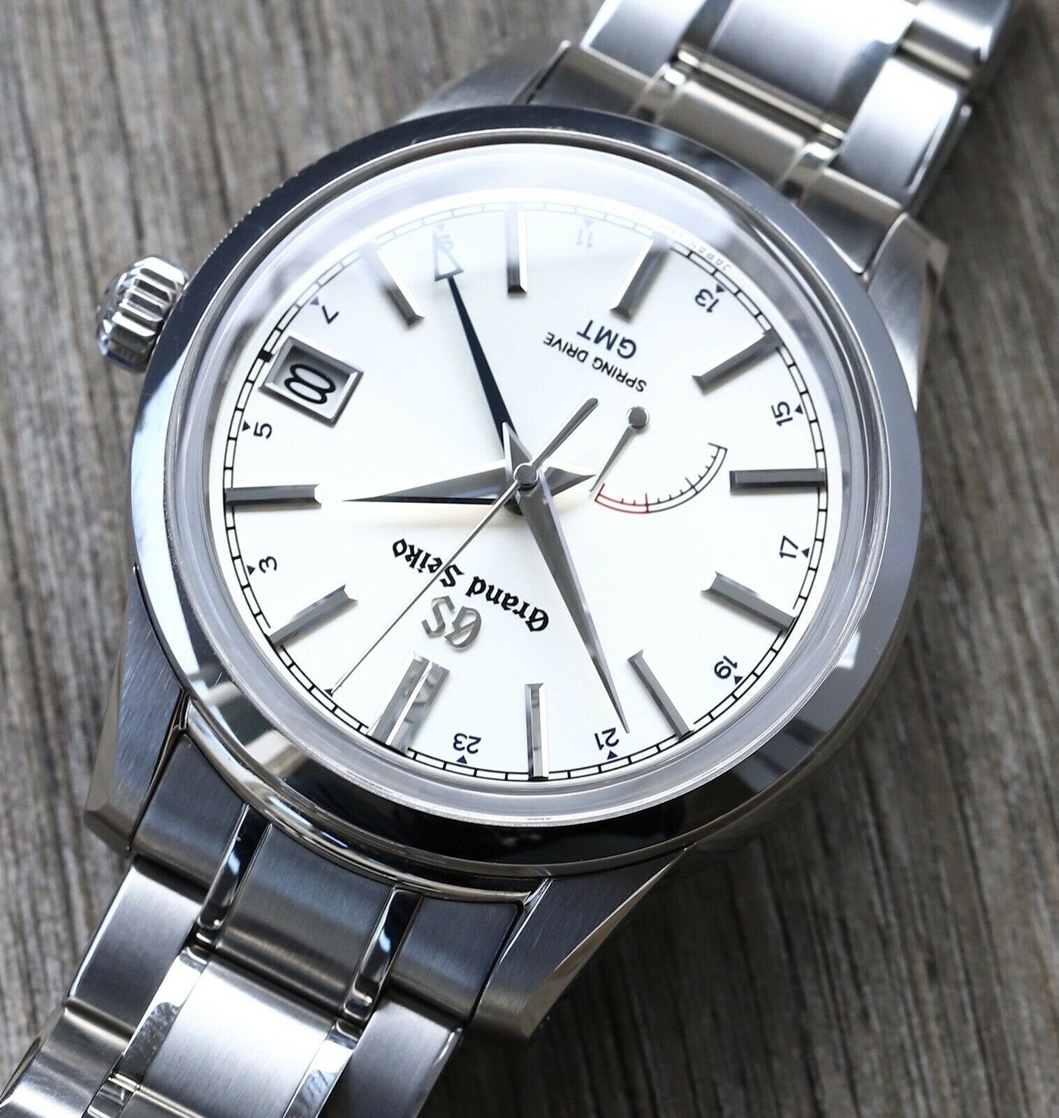 Grand Seiko Elegance Spring Drive GMT SBGE225 Watch Vault Australia