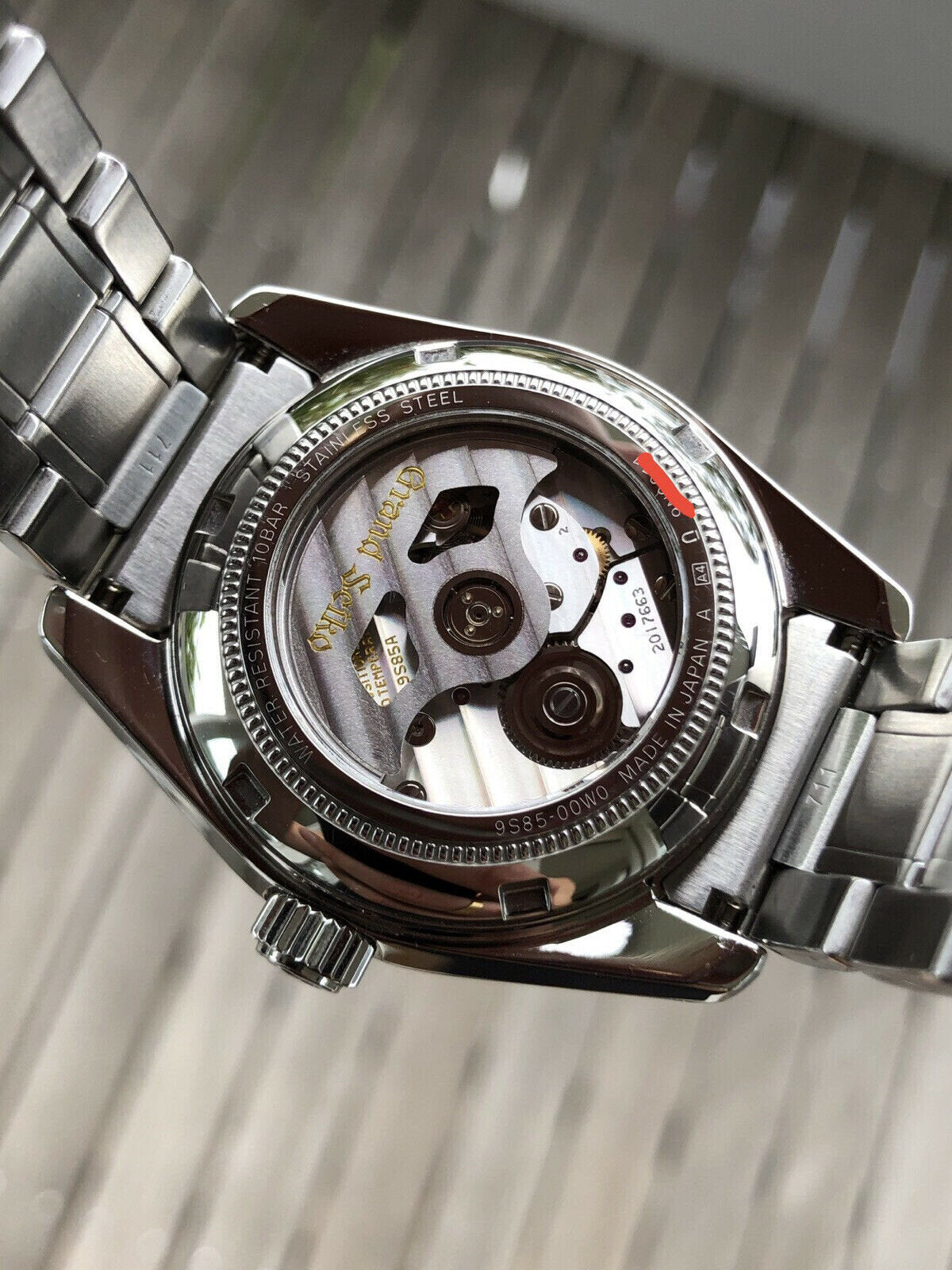 Grand Seiko Heritage Hi-Beat Brushed Granite Dial SBGH279 – 2020