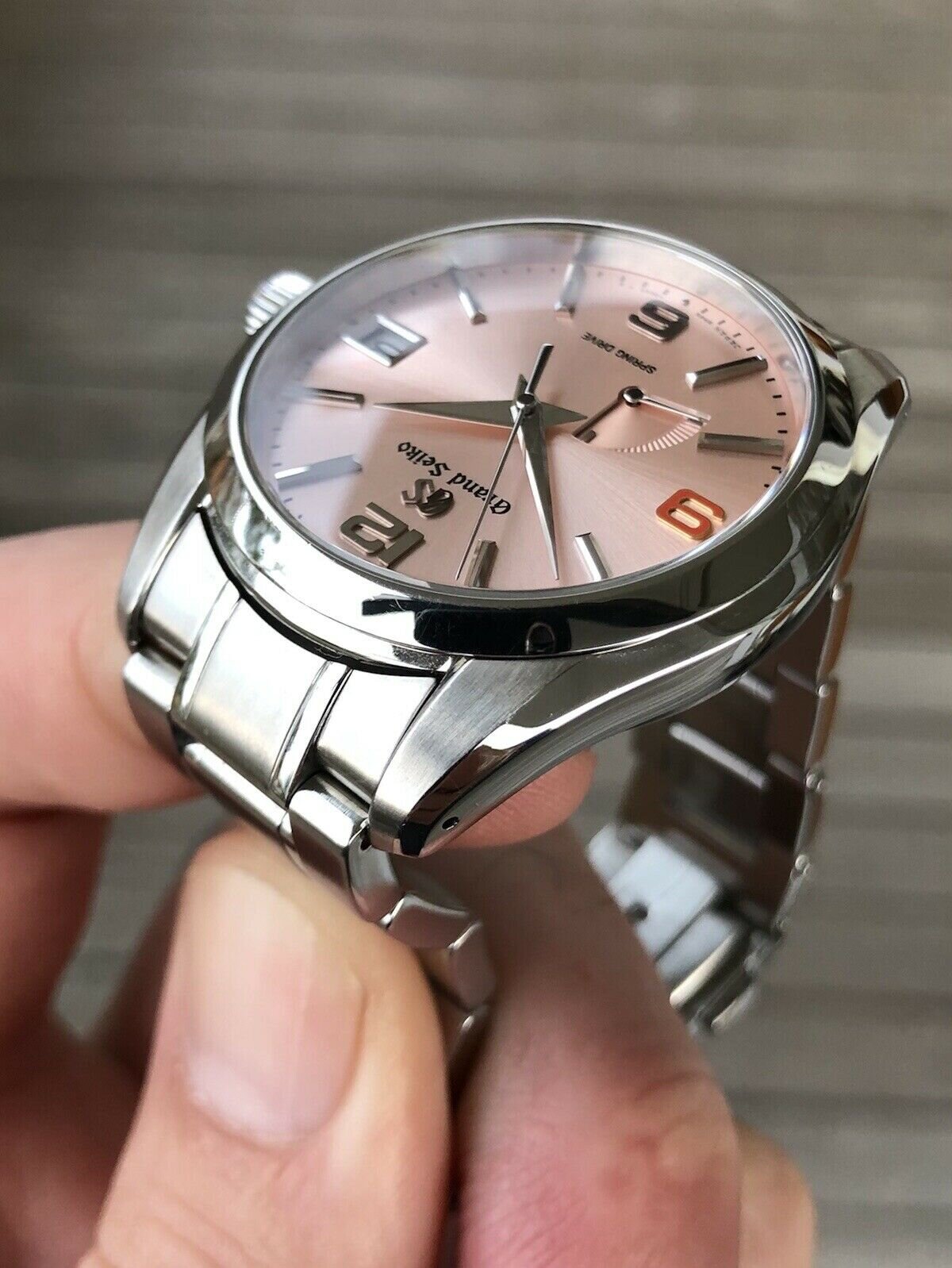 Grand Seiko SBGA371 "Pink Champagne" AJHH Special Limited Edition