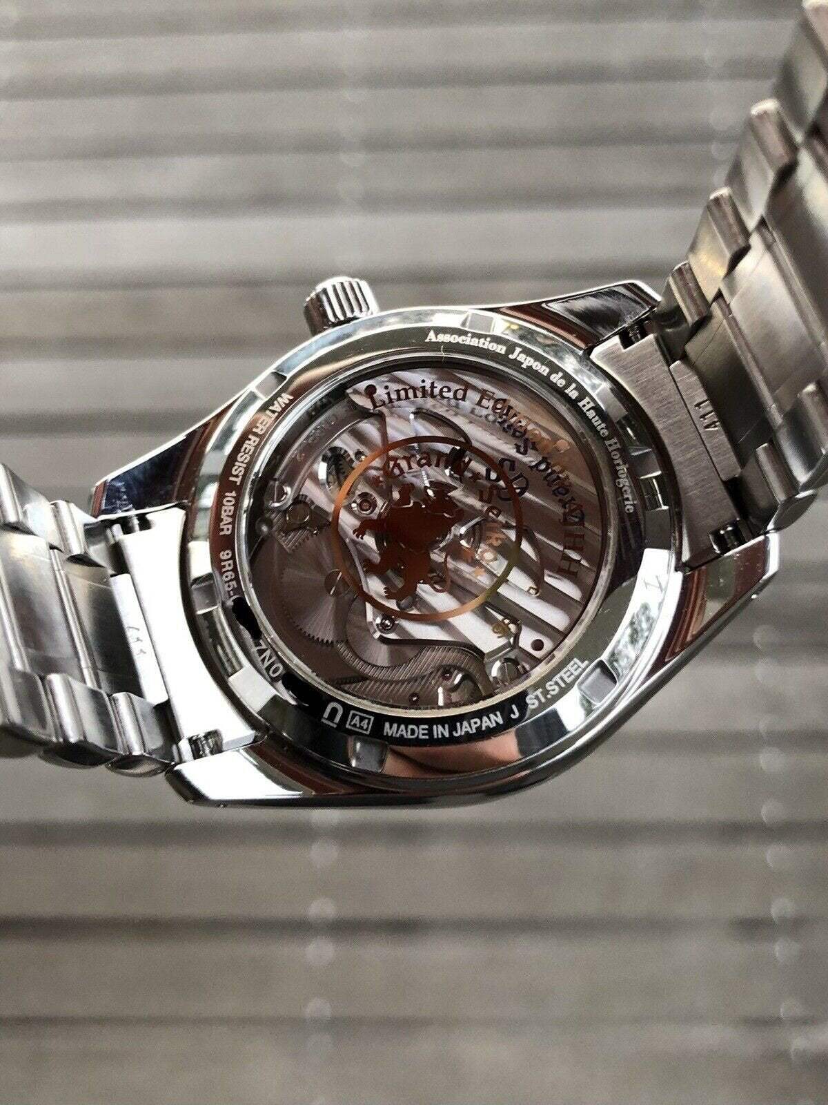 Grand Seiko SBGA371 Pink Champagne AJHH Special Limited Edition Watch Vault Australia