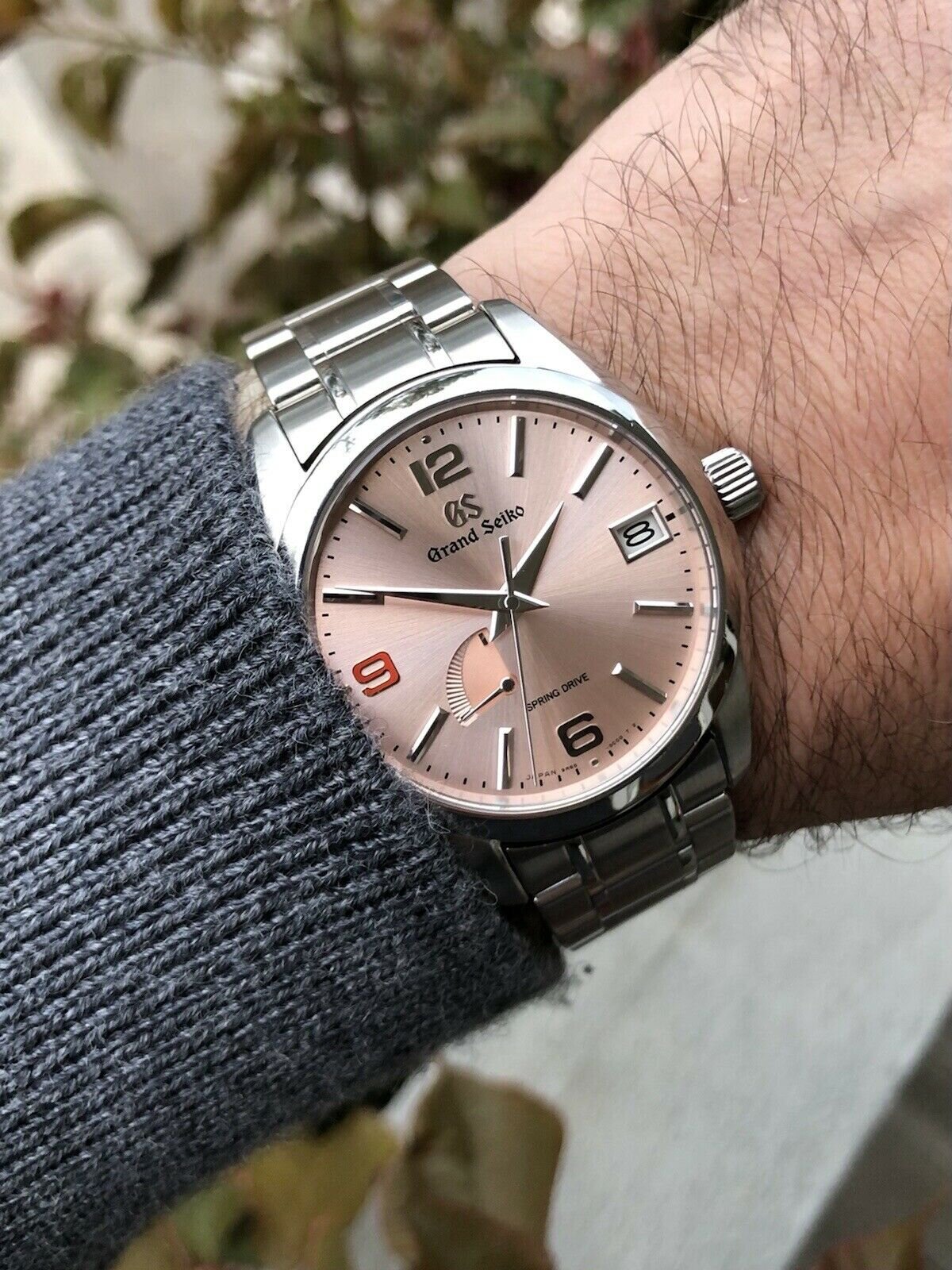 Grand Seiko SBGA371 "Pink Champagne" AJHH Special Limited Edition