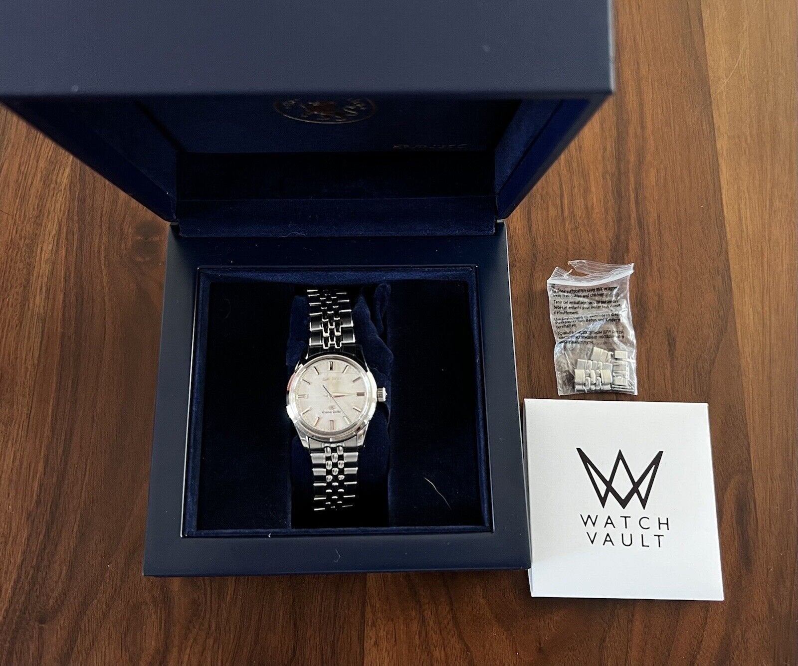 Grand Seiko SBGW035 on GS WAKO Bracelet Watch Vault Australia