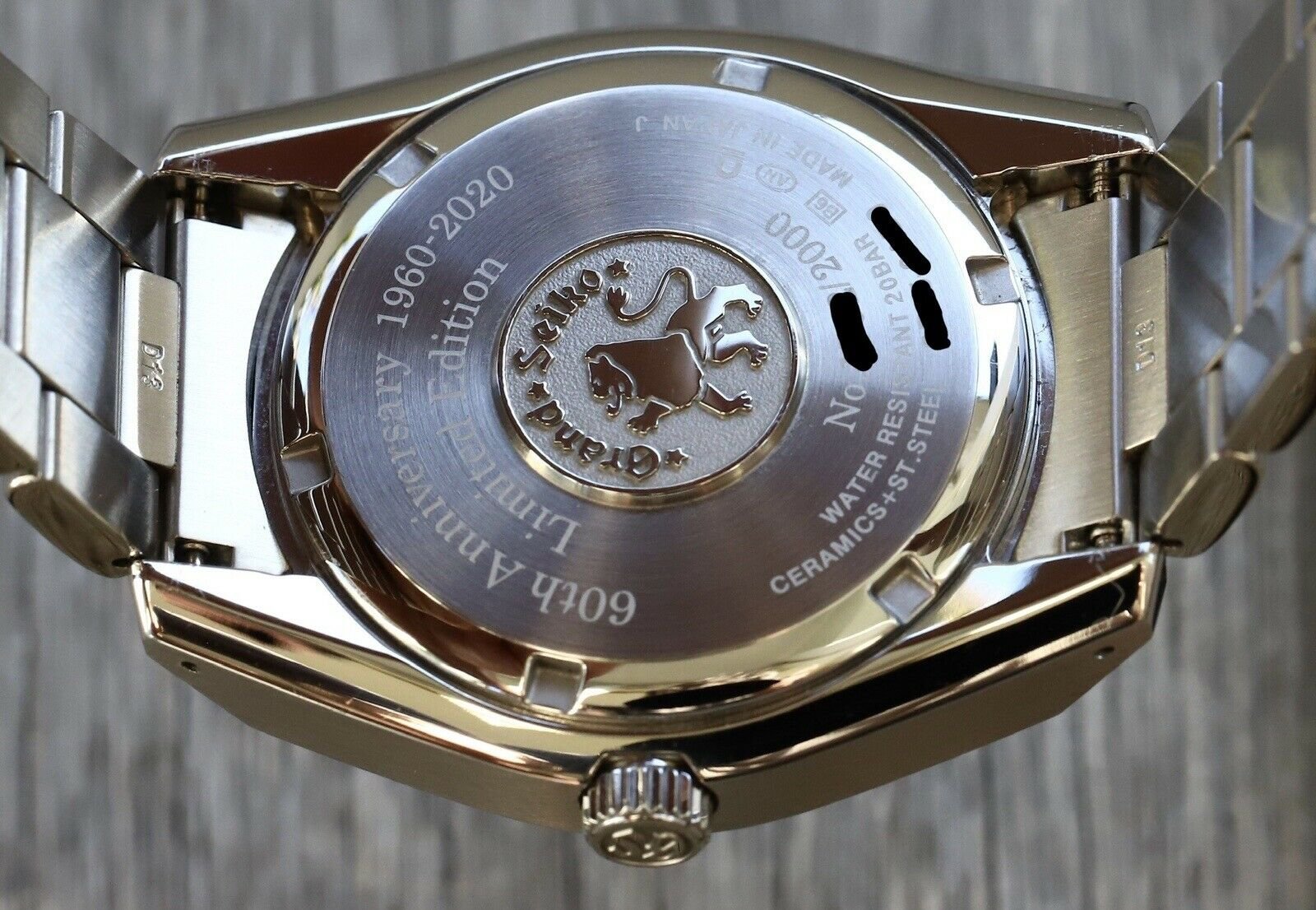 Grand Seiko Sport Collection Quartz SBGP015 Limited Edition - 2020