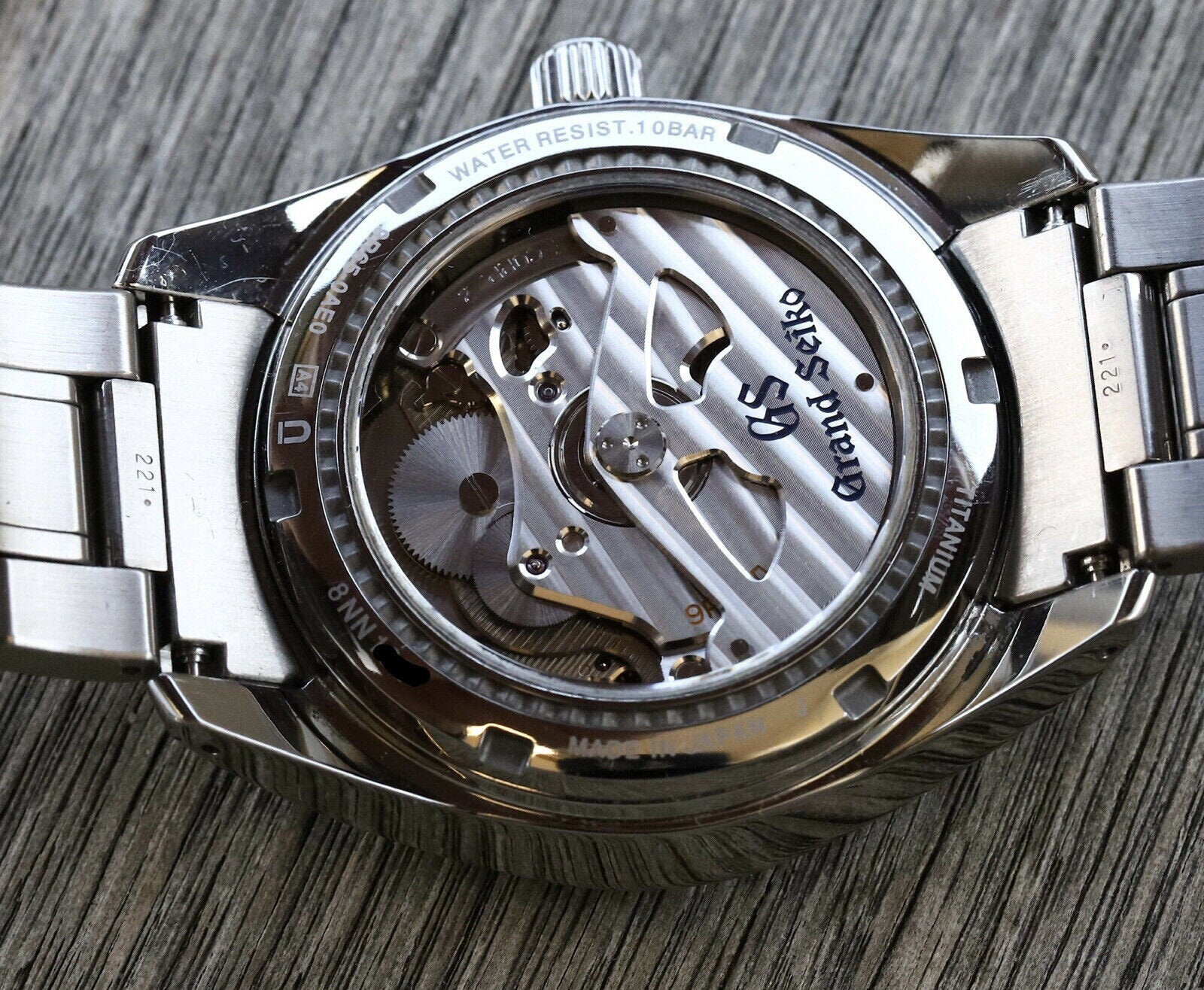 Grand seiko snowflake movement outlet
