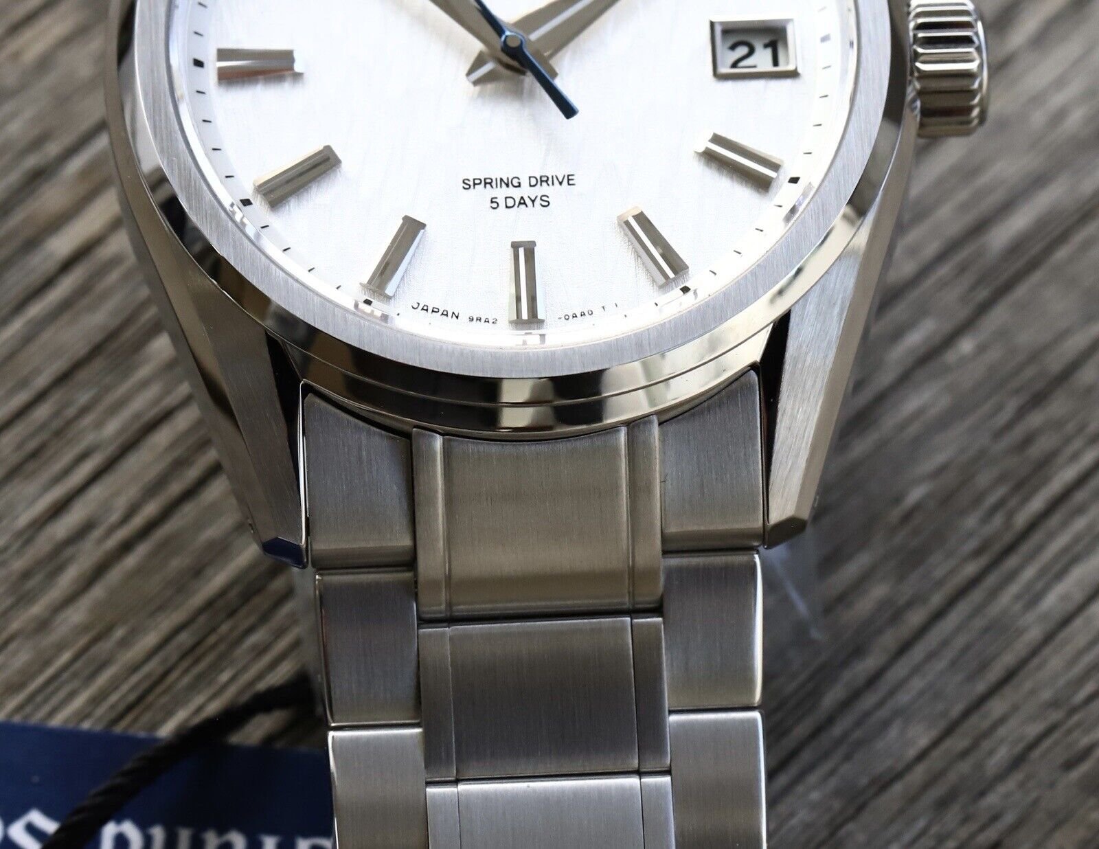 Grand Seiko White Birch Spring Drive SLGA009 - Brand New