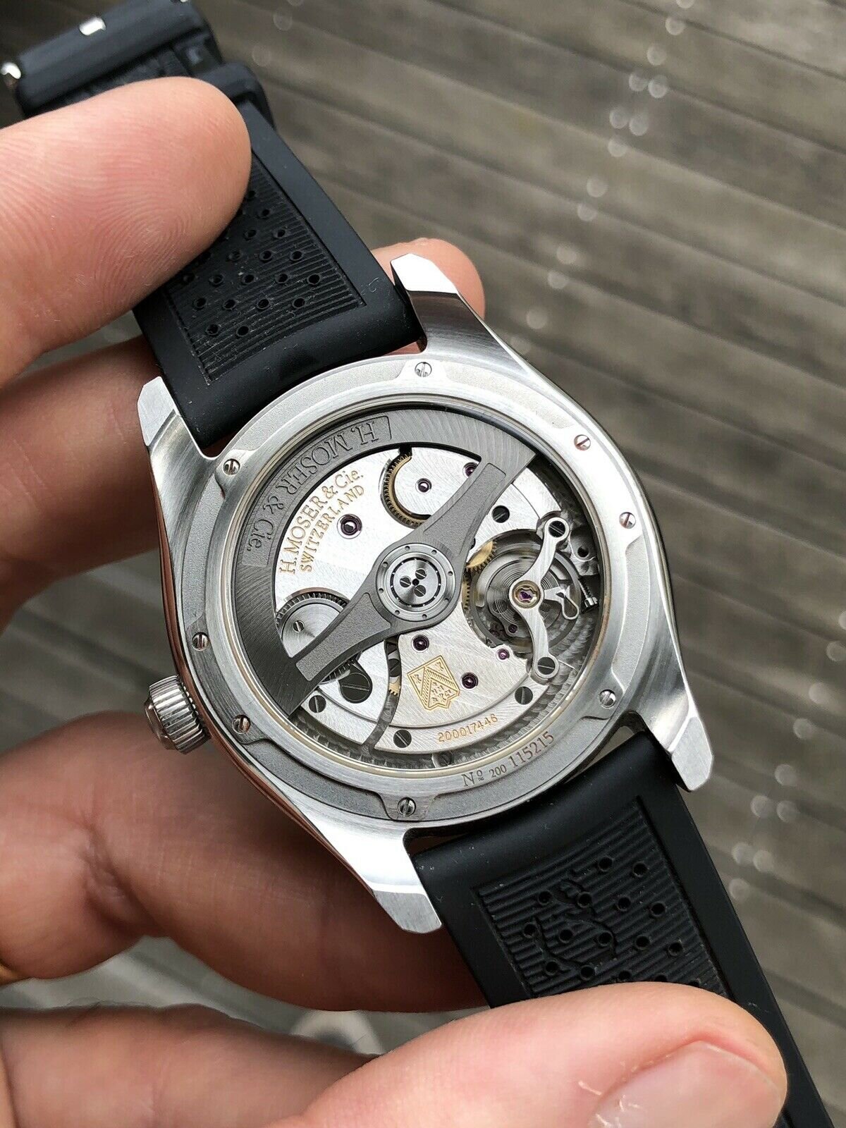 H. Moser &amp; Cie Pioneer Centre Seconds 3200-1200 - 2018