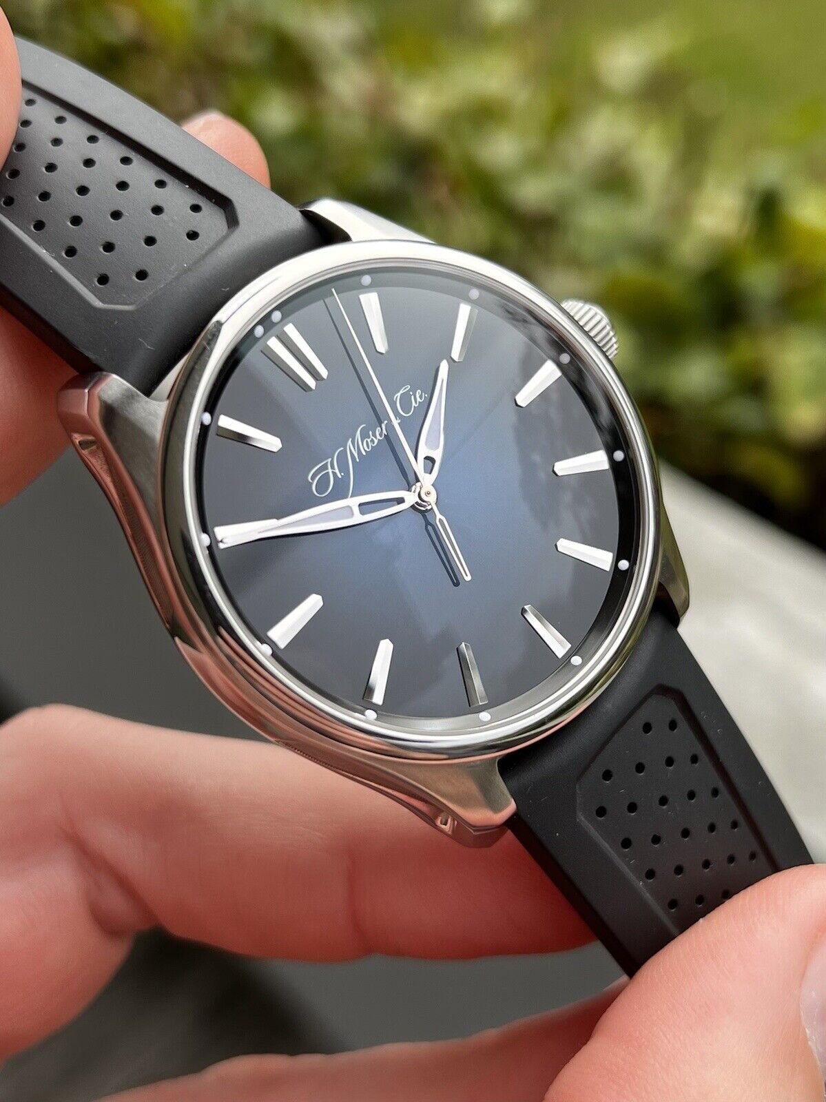 H. Moser Cie Pioneer Centre Seconds 3200 1200 2018 Watch