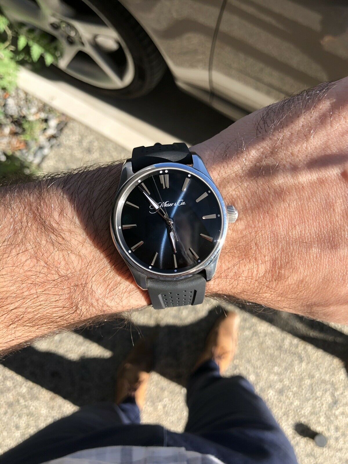 H. Moser &amp; Cie Pioneer Centre Seconds 3200-100 - 2018 full set