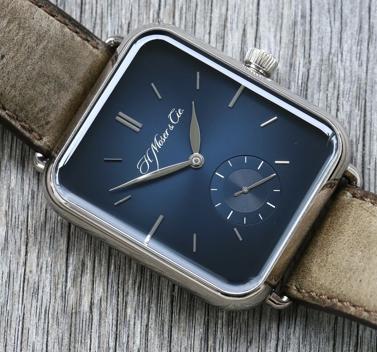 H moser and sales cie swiss alp watch