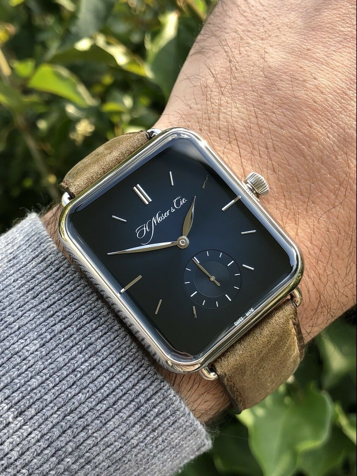 H moser and sales cie swiss alp watch