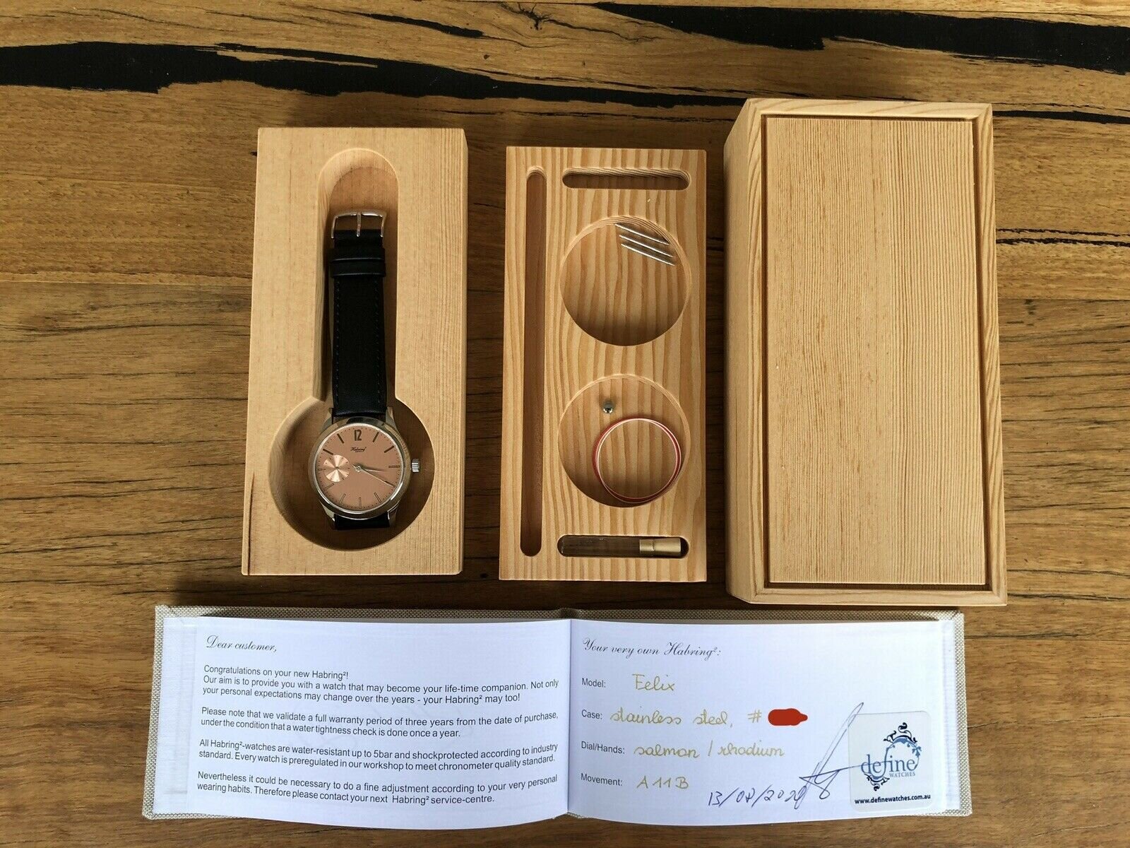 Habring² Felix Salmon Dial - 2020