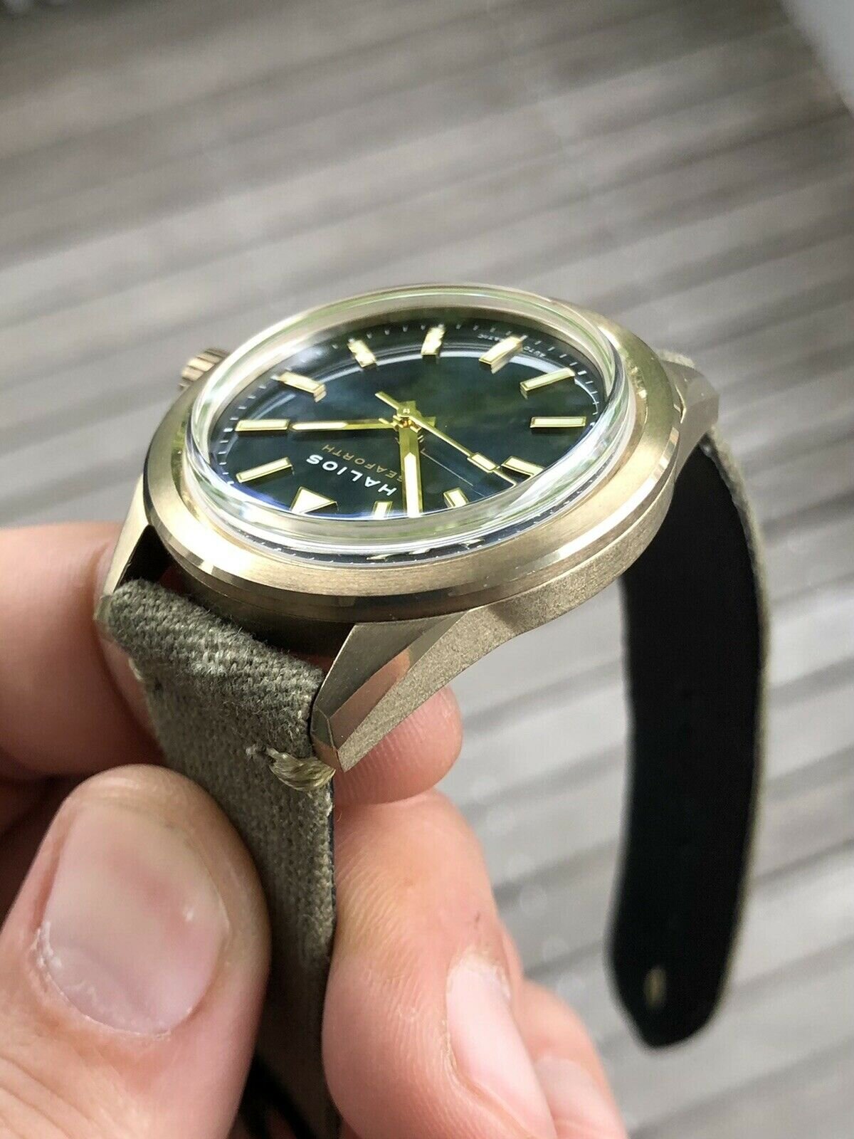 Halios Seaforth Bronze Blue Dial - 2019