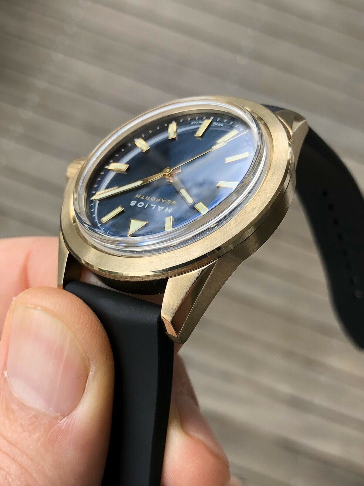 Halios Seaforth Bronze Blue Dial - 2019