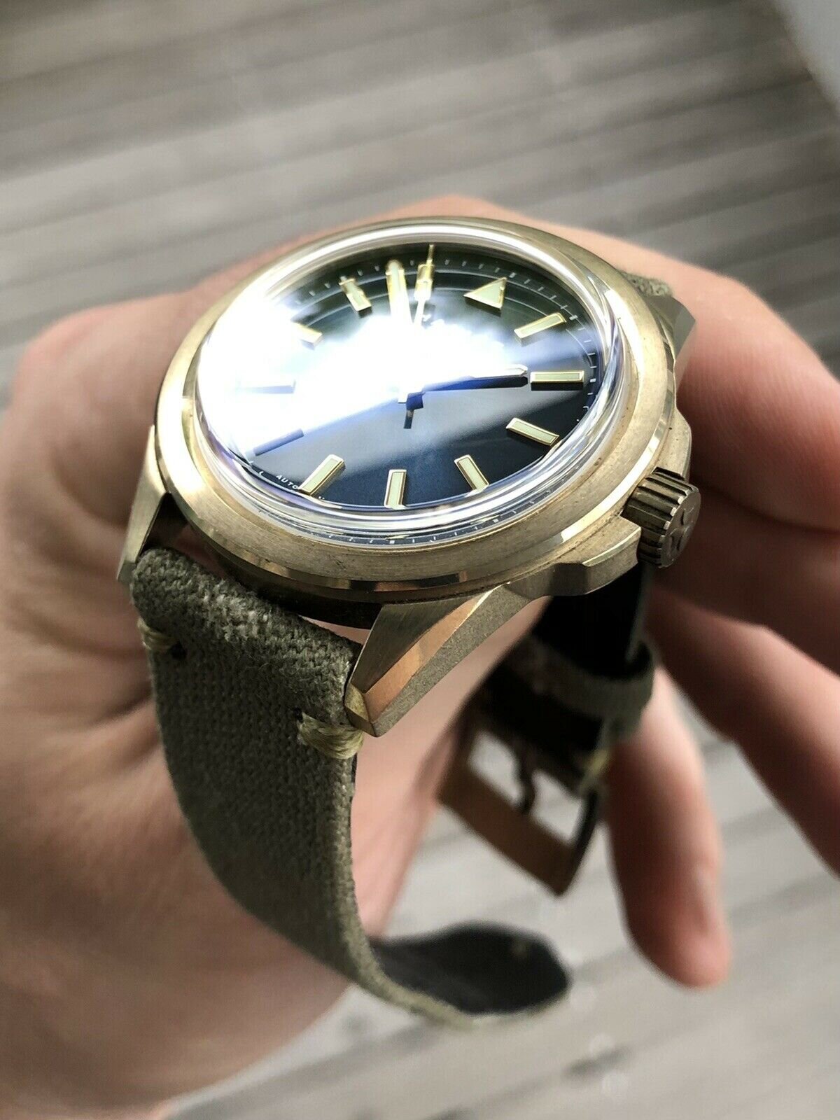 Halios Seaforth Bronze Blue Dial - 2019