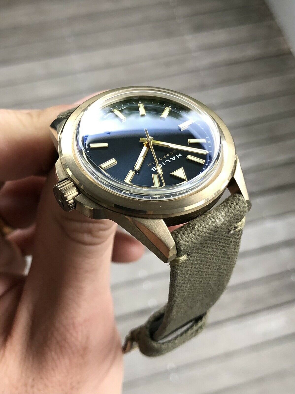 Halios Seaforth Bronze Blue Dial - 2019
