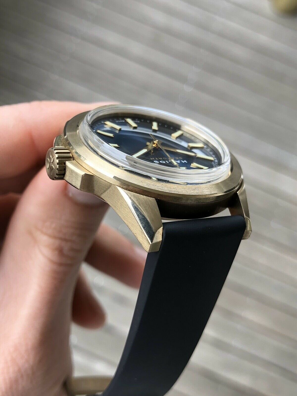 Halios Seaforth Bronze Blue Dial - 2019