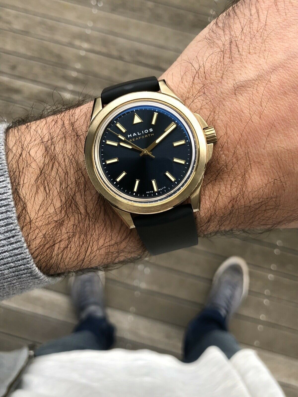 Halios Seaforth Bronze Blue Dial - 2019