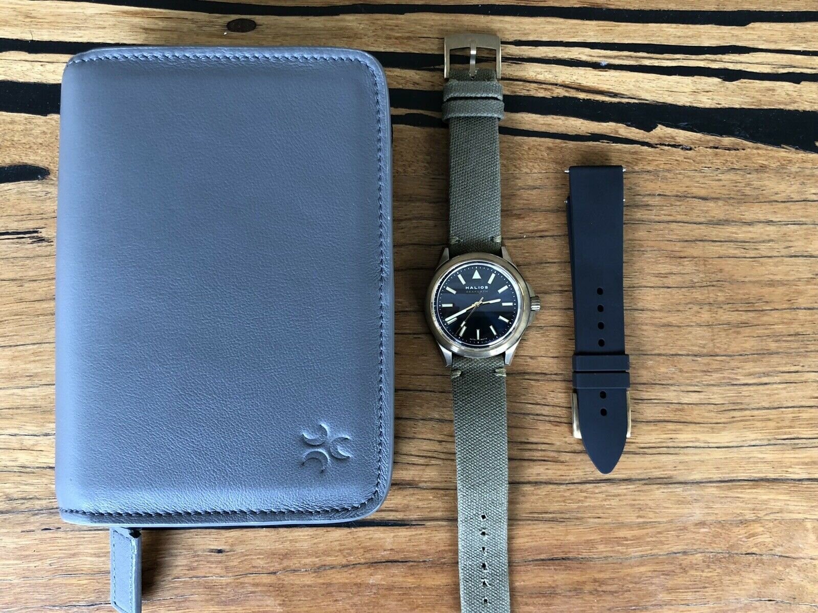 Halios Seaforth Bronze Blue Dial - 2019